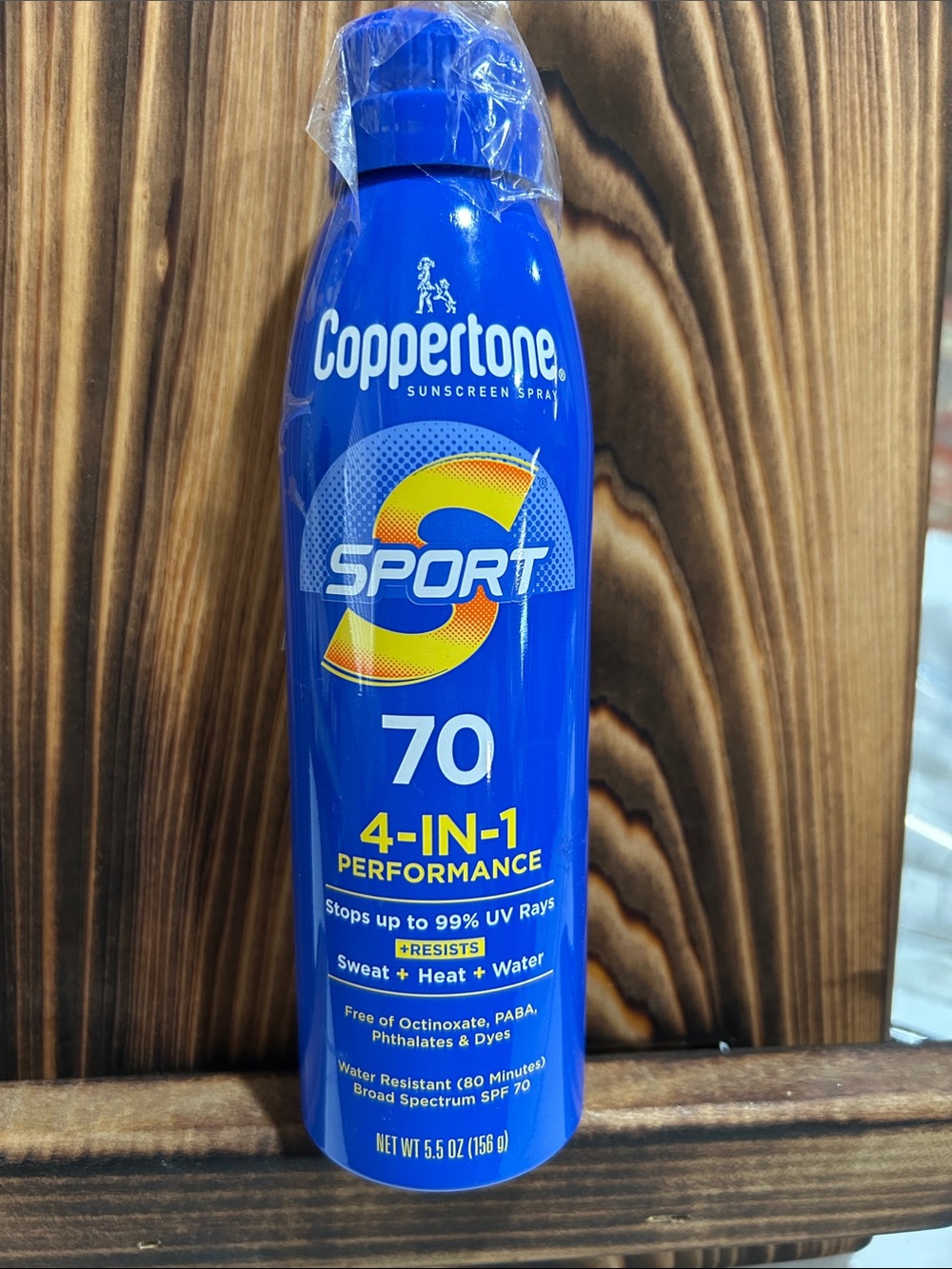 Coppertone Sport SPF 70 Sunscreen Spray — Blue Exp-11/2027